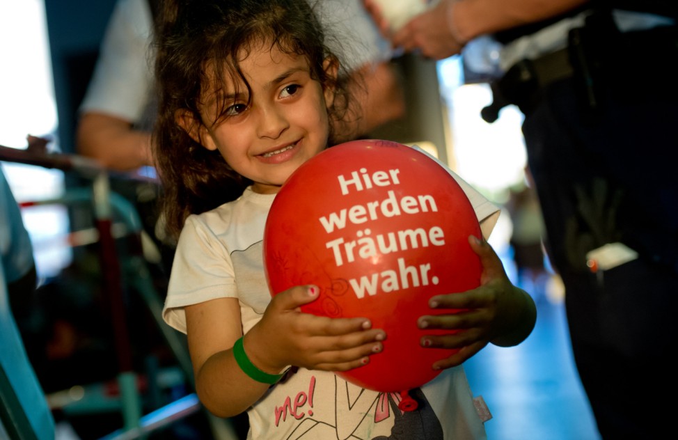 Flüchtlinge am Münchner Hauptbahnhof