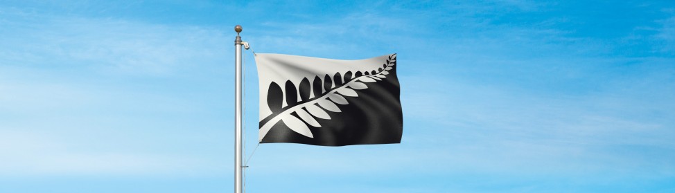 Finalisten Flagge Neuseeland