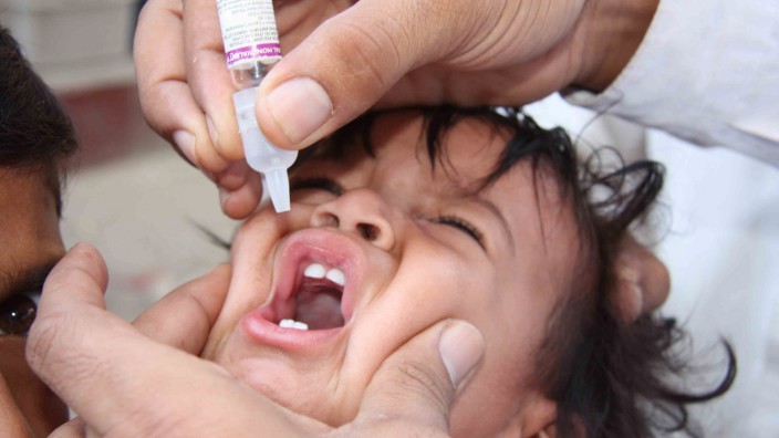 Polio-Impfung im pakistanischen Swattal