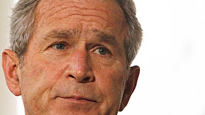 US-Präsidentenwahl: George W. Bush Anfang März 2008