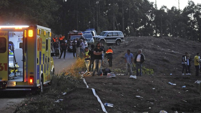 Six people die during a rally in A Coruna