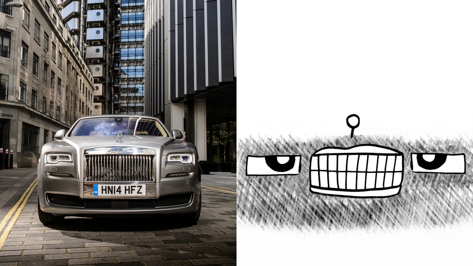 Rolls-Royce Ghost von vorne