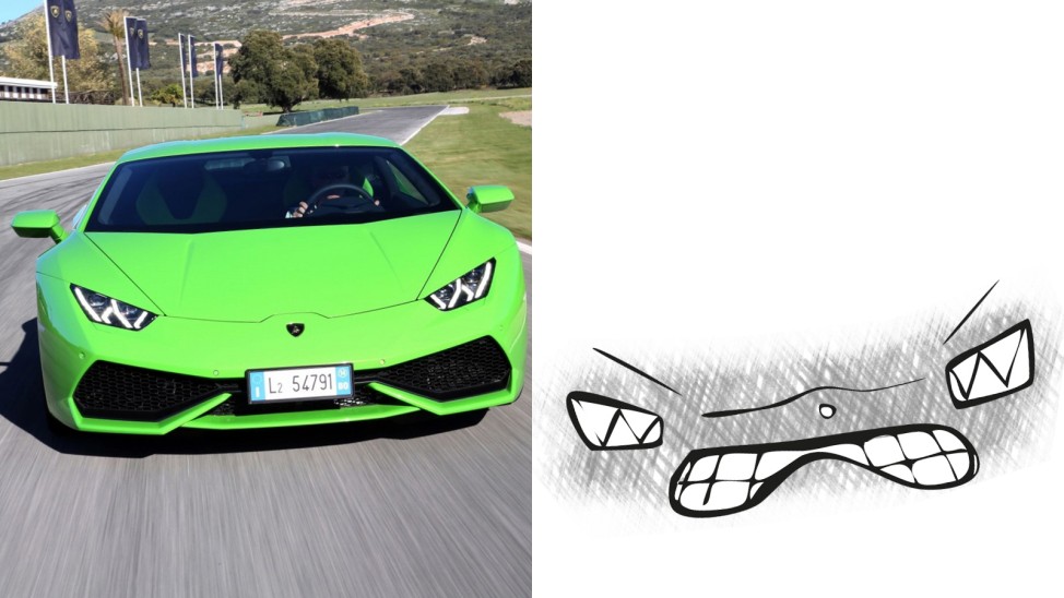 Lamborghini Huracán von vorne
