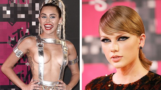 Popmusik: Zwei Pop-Superstars, zwei Strategien: Miley Cyrus und Taylor Swift.