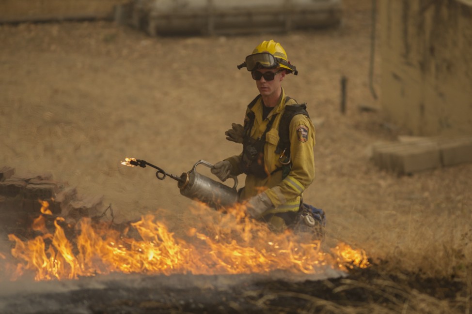 Butte Fire Southeast of Sacramento Continues to Burn and Threaten Homes