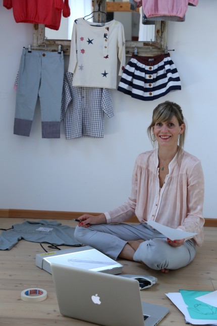 Neues Label: Ein eigenes Label für den Nachwuchs hat Designerin Franziska Bergmiller auf den Markt gebracht.