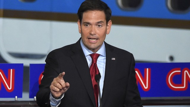 Debatte der Republikaner: Stammt wie Jeb Bush aus Florida: Der kubanischstämmige Senator Marco Rubio überzeugte auch bei der zweiten Debatte.