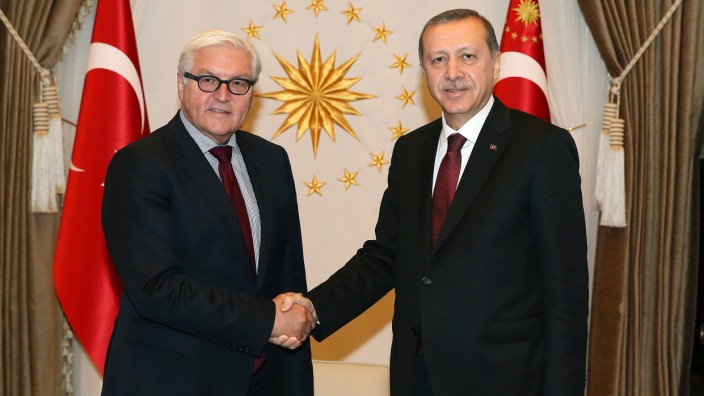 German Foreign Minister Frank-Walter Steinmeier visits Turkey
