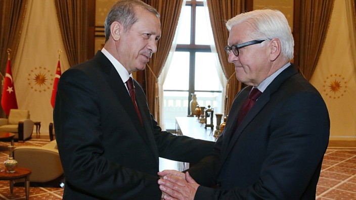 German Foreign Minister Frank-Walter Steinmeier visits Turkey