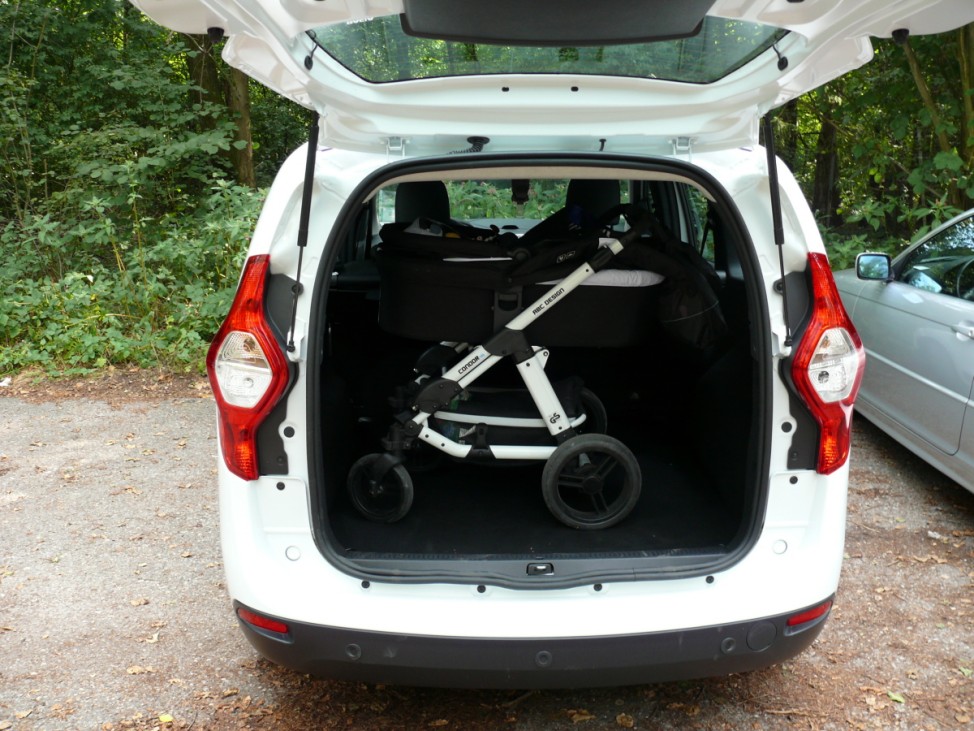 Kofferraum des Dacia Lodgy