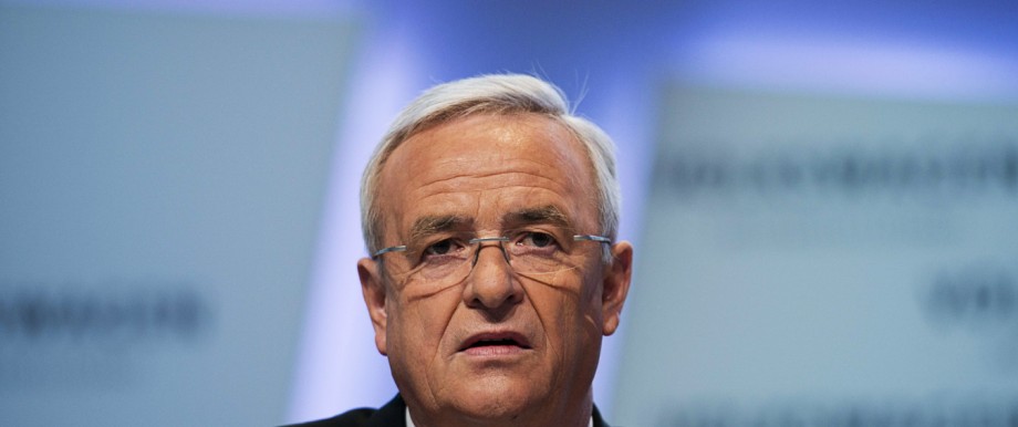 Abgas-Affäre bei Volkswagen: Volkswagen-Chef Martin Winterkorn