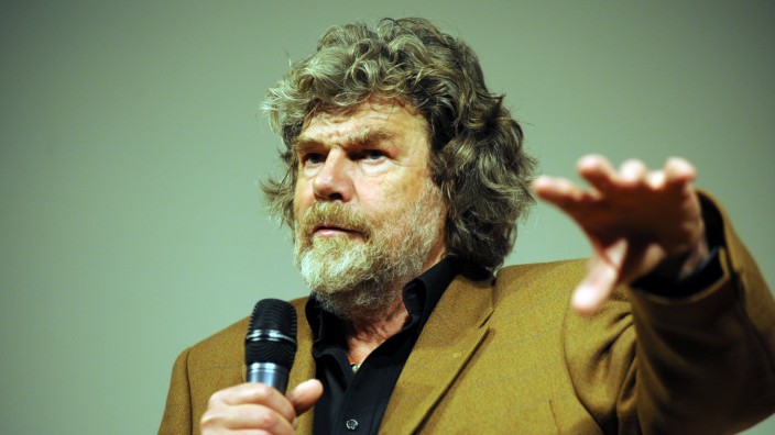 Reinhold Messner spricht in München über Ersten Weltkrieg in Südtirol, 2014