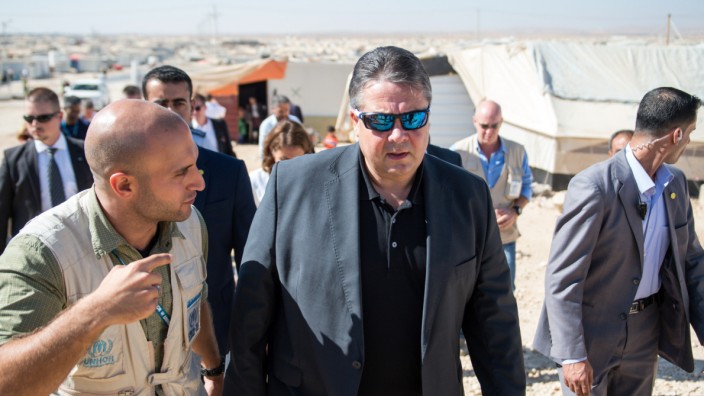 Wirtschaftsminister Gabriel in Jordanien