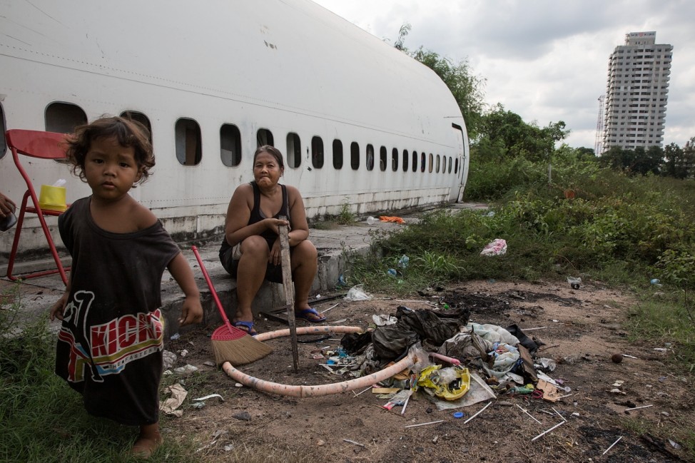 Airplane Graveyard Becomes Unlikely Home For Impoverished Families In Thailand