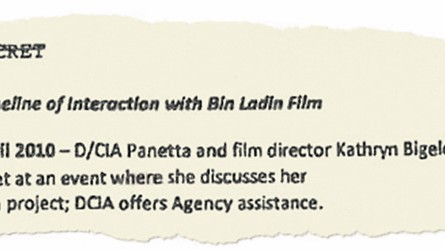 Hollywood, Folter und die CIA: Ein Ausschnitt aus den über 100 Seiten, die den Austausch zwischen der CIA und Hollywood dokumentieren.