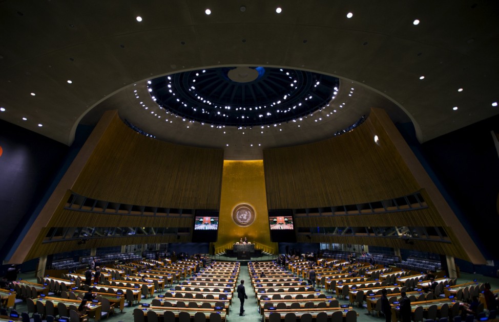 Wider Image: Inside The United Nations Headquarters