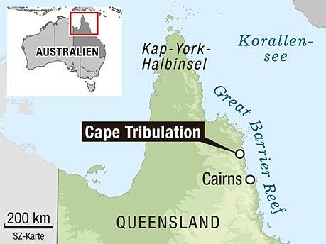 Cape Tribulation, Australien