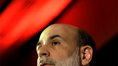 Fed-Hilfsaktion in Finanzkrise: Jenseits der unsichtbaren Linie: Notenbank-Präsident Ben Bernanke.