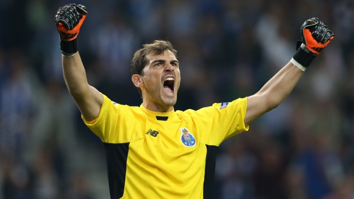 Torhüter des FC Porto: Stand 152 Mal in der Champions League zwischen den Pfosten: Iker Casillas, mittlerweile in Diensten des FC Porto.