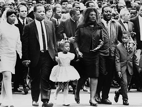 Begräbnis von Martin Luther King AP