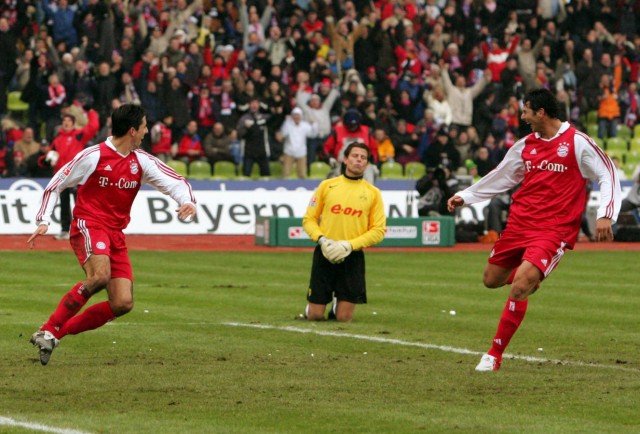 Bayern München gegen Borussia Dortmund 19.02.2005