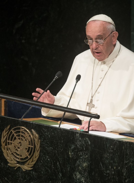 UN Generaldebatte - Papst