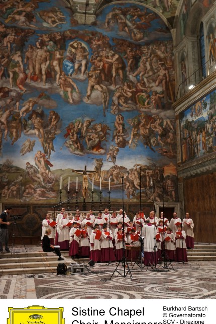 Konzert: Der älteste und geheimnisvollste Chor der Welt und sein gleichnamiger Wirkungsort: die Cappella Sistina.