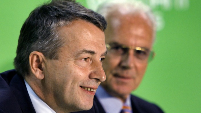 Wolfgang Niersbach und Franz Beckenbauer