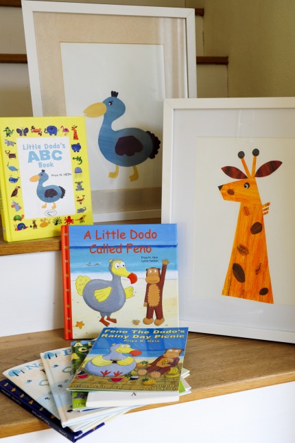 Garchinger Kinderbuchautorin: Viele ihrer Bücher drehen sich um interkulturelle Themen. Für einige hat sie die Illustration selbst gemacht, wie etwa die Giraffe.
