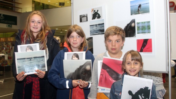 Die Sieger im Fotowettbewerb für Kinder; Siegerehrung im Fotowettbewerb