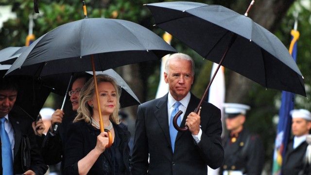 Joe Biden und Hillary Clinton