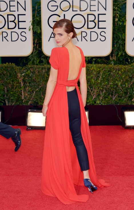 71. Golden Globe Awards - Ankunft; Emma Watson Golden Globe 2014