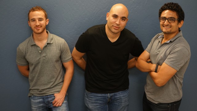 Arabischer Frühling: Unternehmen Silicon Valley - das Team von Parlio mit Osman Ahmed Osman, Karim Fateem und Wael Ghonim (v.l.).
