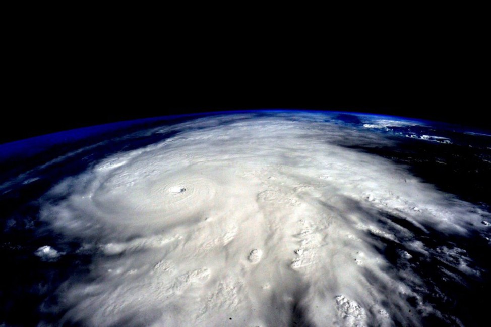 Hurricane Patricia makes landfall on Mexico's Pacific coast, seen