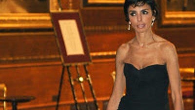 Frankreich: Luxusfrau Dati: Frankreichs Justizministerin Rachida Dati auf dem Weg zum königlichen Diner in Schloss Windsor