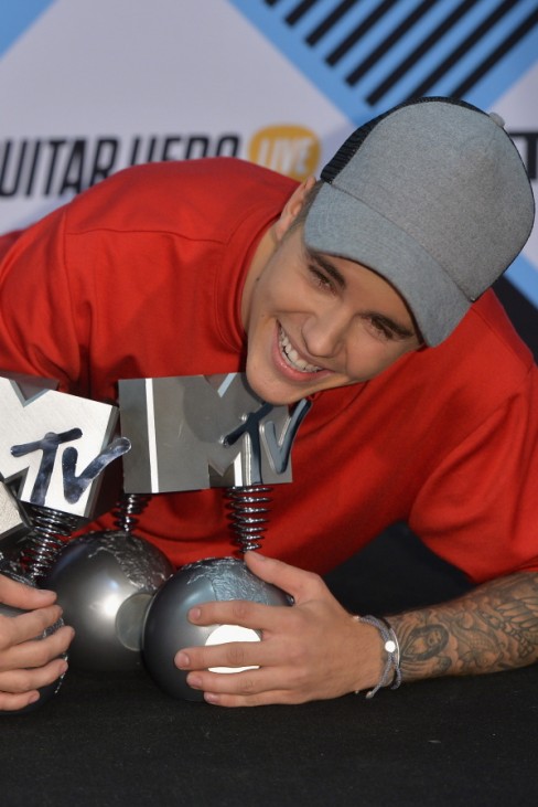 Justin Bieber bei den MTV Europe Music Awards