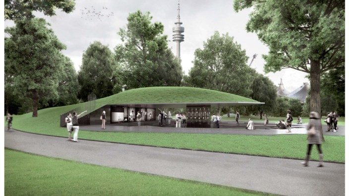 Olympia-Attentat: Nach diesem Entwurf von Brückner & Brückner Architekten soll im Olympiapark die Gedenkstätte für die Toten der Spiele von 1972 entstehen.