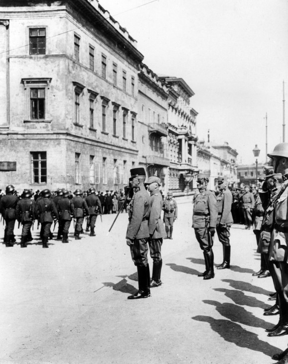Feldmarschall Böhm-Ermolli in Odessa, 1918