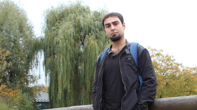 Flüchtlinge an Hochschulen: Alan Kilo ist über den Balkan von Syrien nach Deutschland geflohen. In Passau will er bleiben.