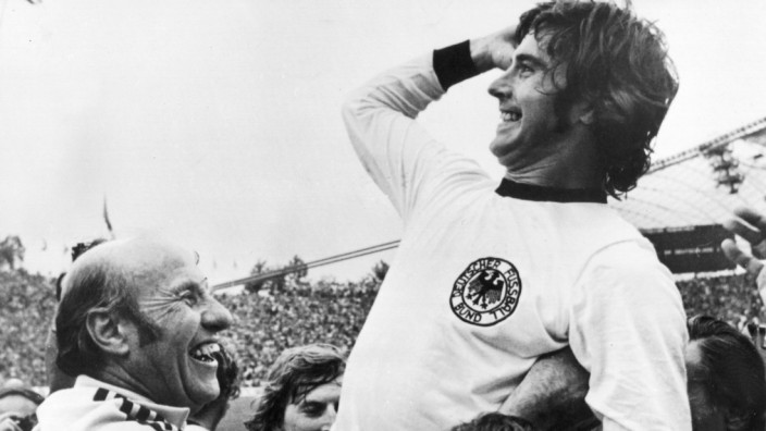 Helmut Schön: WM 1974 - Weltmeister-Jubel