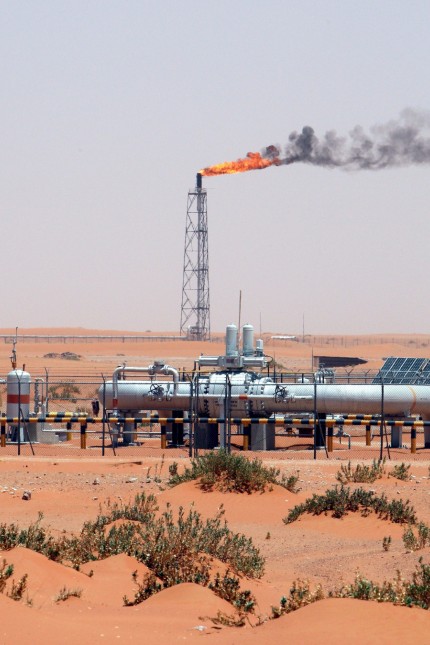 Khurais-Ölfeld in Saudi-Arabien Mehrwersteuer