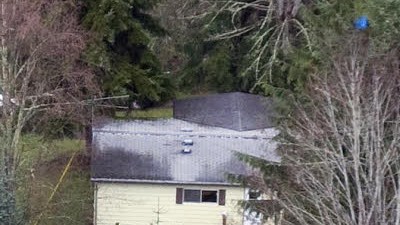 Familiendrama an Weihnachten: In diesem einsam gelegenen Haus bei Seattle wurden nach den Weihnachtstagen sechs Tote entdeckt.