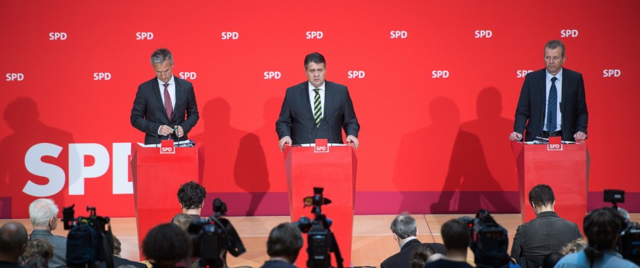 SPD-Kommunalpolitiker bei Gabriel
