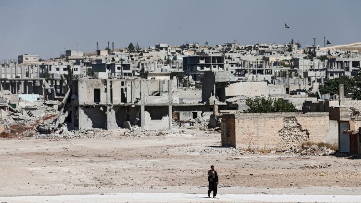 Die Stadt Kobanê nach der Befreiung vom Islamischer Staat