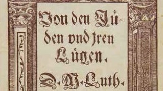 Marthin Luther Antisemitismus Pamphlet "Von den Jüden und iren Lügen" Juden Judenhass