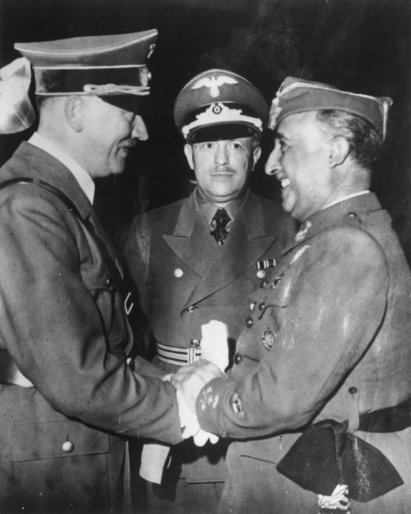 Franco And Hitler