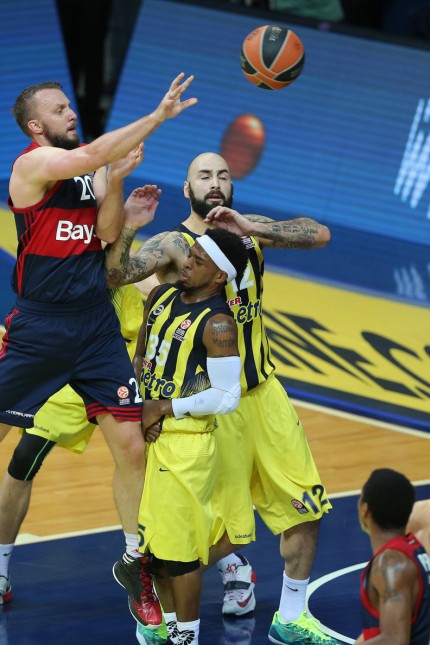 Euroleague group A basketball match between Fenerbahce and Bayern Munchen at Fenerbahce Ulker Arena; Basketball