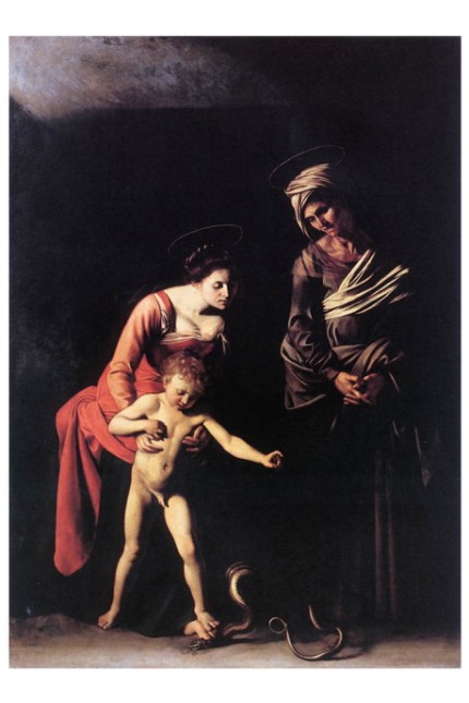 Kolumne Spurensuche: Caravaggio: "Madonna dei Palafrenieri" (1606).