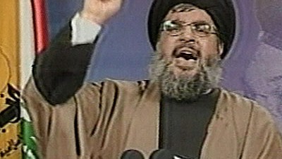 Nach Attentat auf Hisbollah-Führer: Hisbollah-Chef Hassan Nasrallah in Beirut