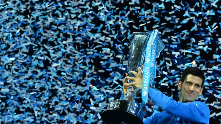 Djokovic-Triumph in London: Triumphiert auch in London: Novak Djokovic